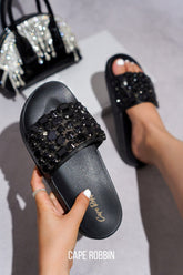 CAPE ROBBIN BOHO - BLACK