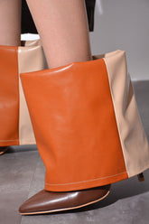 CAPE ROBBIN BOOH - BROWN