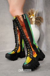 CAPE ROBBIN FADE - BLACK MULTI