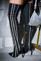 CAPE ROBBIN HIDENIM - BLACK