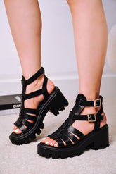 CAPE ROBBIN JACKI - BLACK