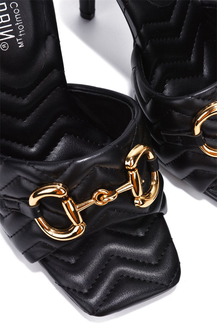 CAPE ROBBIN MINKA - BLACK