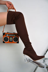 CAPE ROBBIN MONICO - BROWN