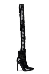 CAPE ROBBIN LAPEL - BLACK