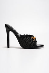 CAPE ROBBIN MALLORY - BLACK